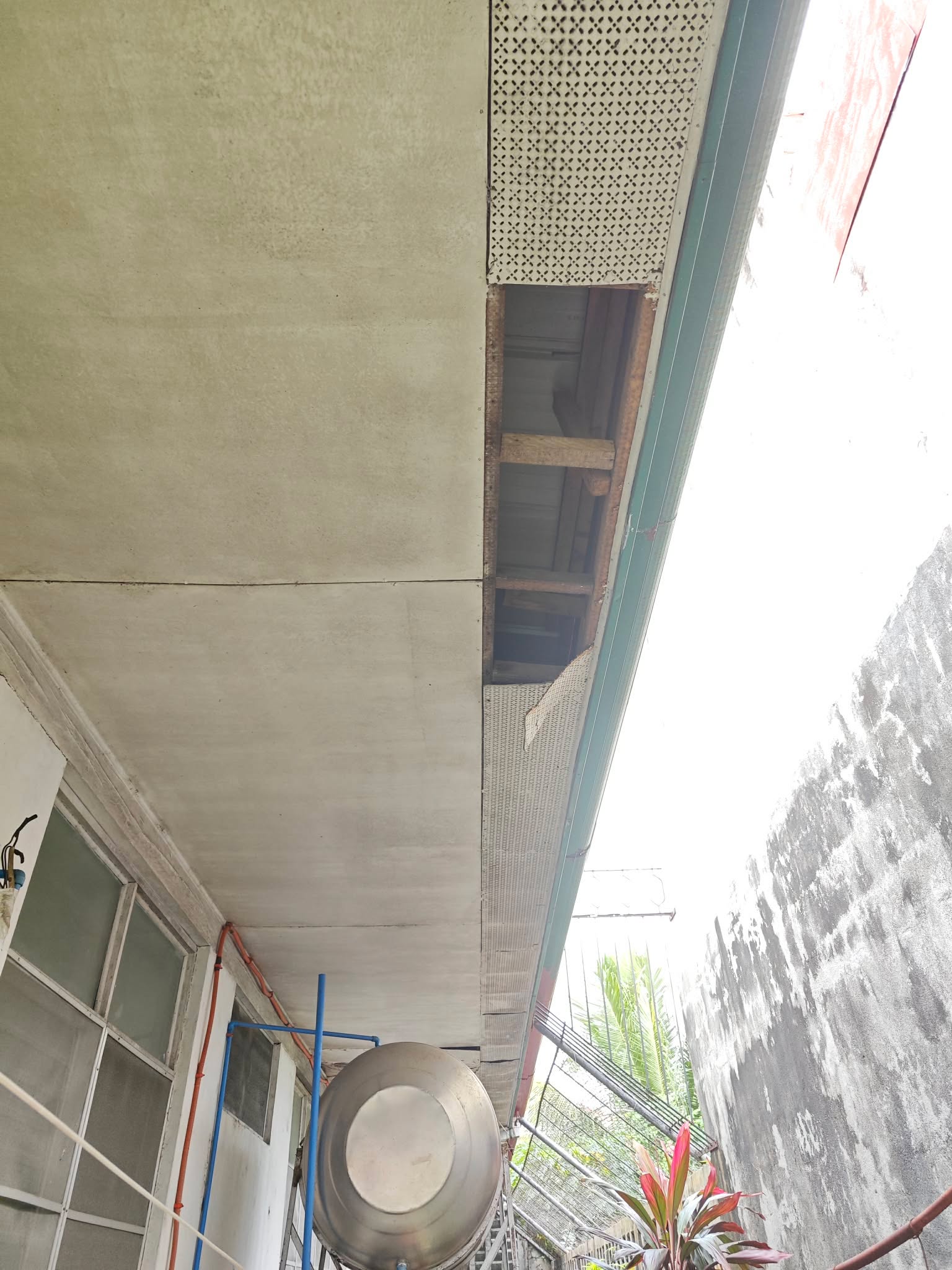 50-year-old house major renovation — Roof Eaves Rehabilitation documentation