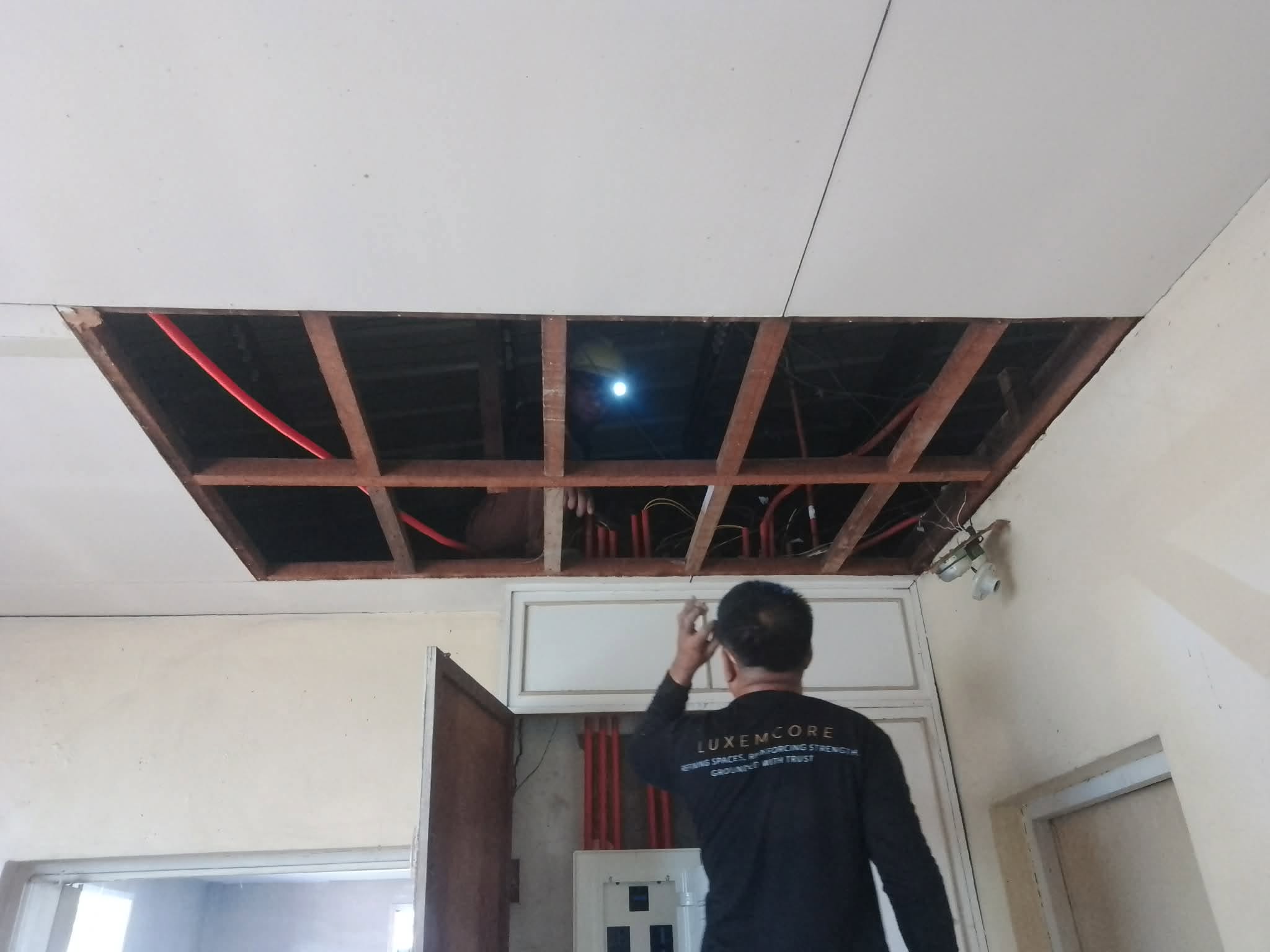 50-year-old house major renovation — Electrical Panel Reorganization documentation