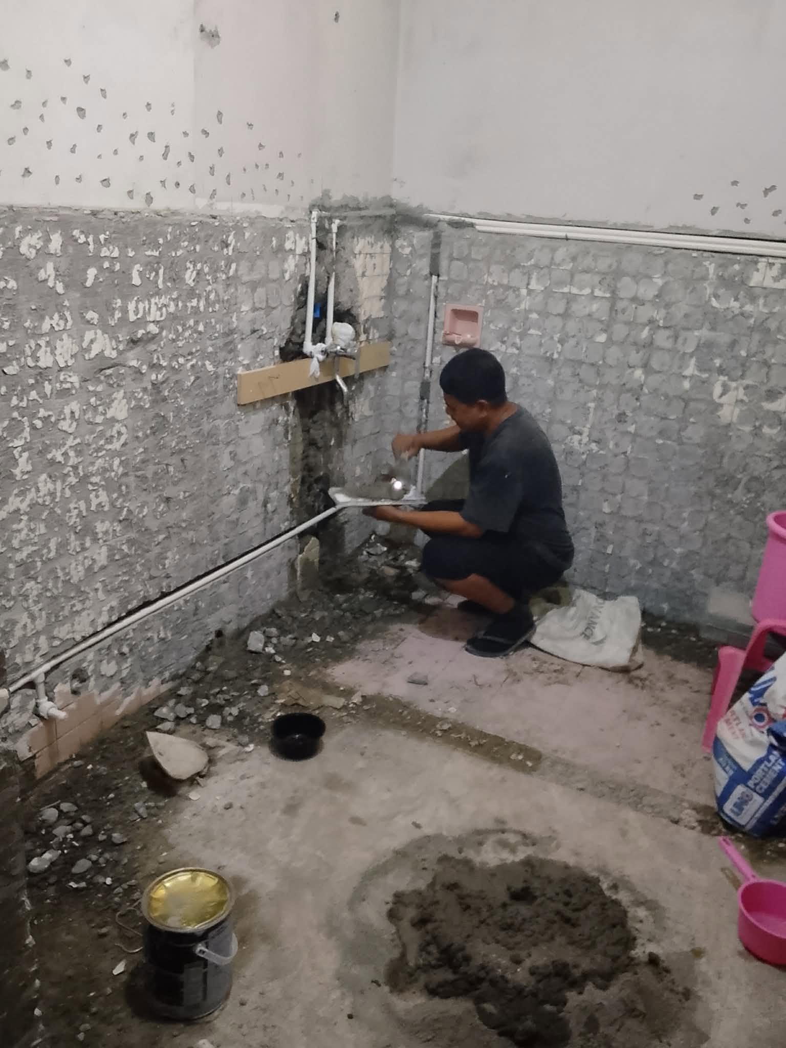 50-year-old house major renovation — Toilet Renovation & Upgrade documentation
