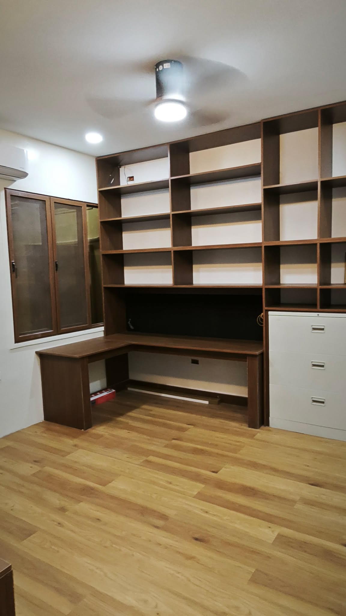 50-year-old house major renovation — From Storage Room to Office & Entertainment Space documentation
