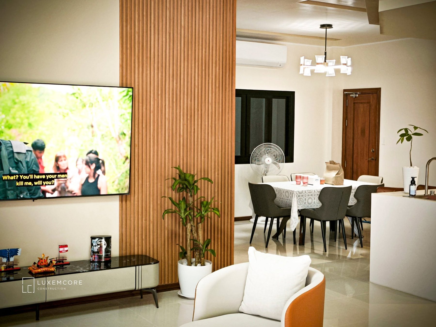Luxemcore residential interior detail